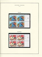 1993 US stamp collector sheet featuring Oklahoma a