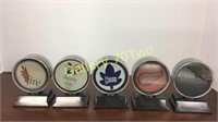 Selection of Hockey Pucks-includes Fort worth