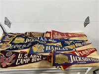 Vintage pennants