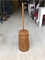 Primitive Wood Butter Churn