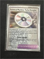 Technical Machine Turbo Energize Hologram Pokémon