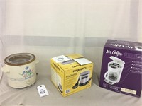 Deep Fryer, Coffee Maker, Crockpot