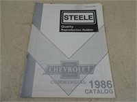 Vintage Steele Chevrolet Commercial 1986 Catalog