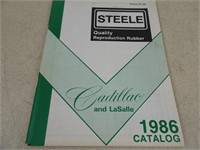 Vintage Steele Cadillac and LaSalle 1986 Catalog
