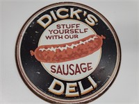 Dick's Deli Sausage sign