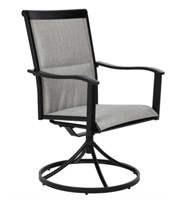Style Selections - 2 Pack Swivel Patio Chairs (In
