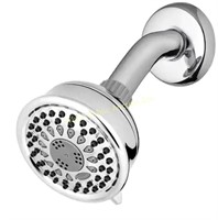 Waterpik $25 Retail 5-Spray 3.8" Shower Head in