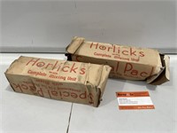 2 x Complete Vintage Horlicks Mixing Units Boxed
