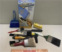 PAINT BRUSH LOT CLEAN WITH EDGEMASTER