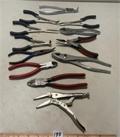 GREAT SET OF PLIERS AND WIRE CUTTERS