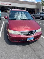 2003 Honda Odyssey Red