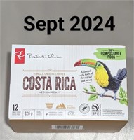 PC Costa Rica Medium Roast 12 Pods 09/2024