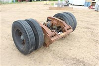 Air Lift Pusher Axle w/ 245/75R22.5 Tires