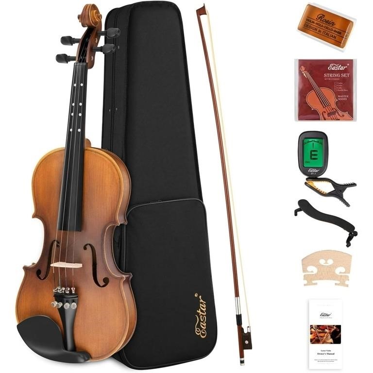 OF1002 Beginners Acoustic Violin Set 4/4 Full-Size