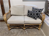 BOCA RATTAN 2 SEAT LOVESEAT