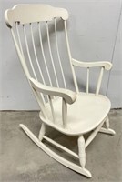 Wood Spindle Back Rocking Chair
