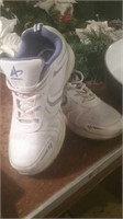 Athlete Tech white and gray tennis shoes size 8