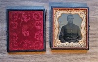 MILITARY SOLDIER TINTYPE