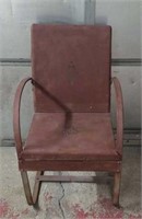 Vintage Metal Rocking chair