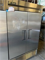 True Stainless Commercial 2 Door Refrigerator