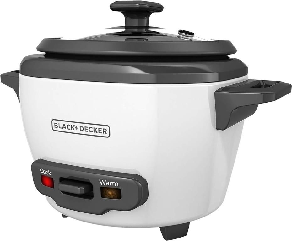 BLACK+DECKER 3-Cup Rice Cooker