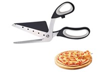 Pizza Scissors Cutter One-Handed Operation