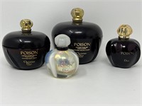 Dior Poison Vintage Perfume, Lotion, Powder