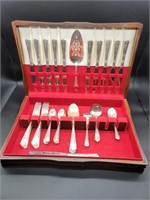 (45) Harmony House Maytime Silver Plate Flatware