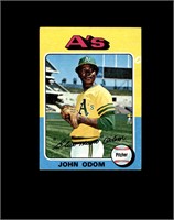 1975 Topps Mini #69 John Odom EX to EX-MT+