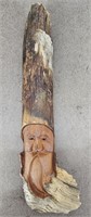 Wood Sculpted Mountain Man