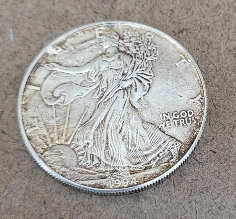 1994 Silver Eagle Dollar