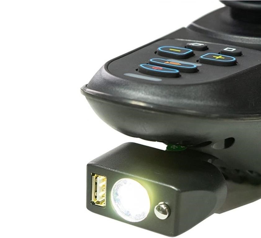 Universal Mounted LED Light for Wheelchairs, 3 Pin