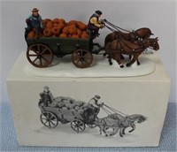 Dept. 56 "Harvest Pumpkin Wagon" in box