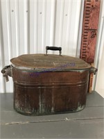 Copper boiler w/lid
