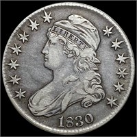 1830 Capped Bust Half Dollar XF