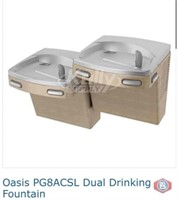 New Oasis PG8ACSL Dual Drinking Fountain