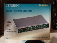 80 watt Jensen graphic equalizer new in the box