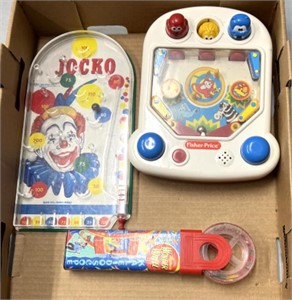 Jacko pinball game/other games
