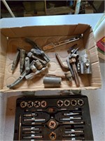 Tap and die set and miscellaneous