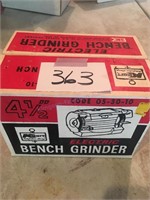 4 1/2 inch bench grinder new in the box