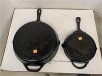 Lodge Cast Iron Skillet and Pioneer Woman Cast