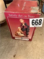 Nativity Set On Base(Garage)