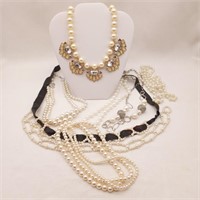 Costume Pearly Necklaces