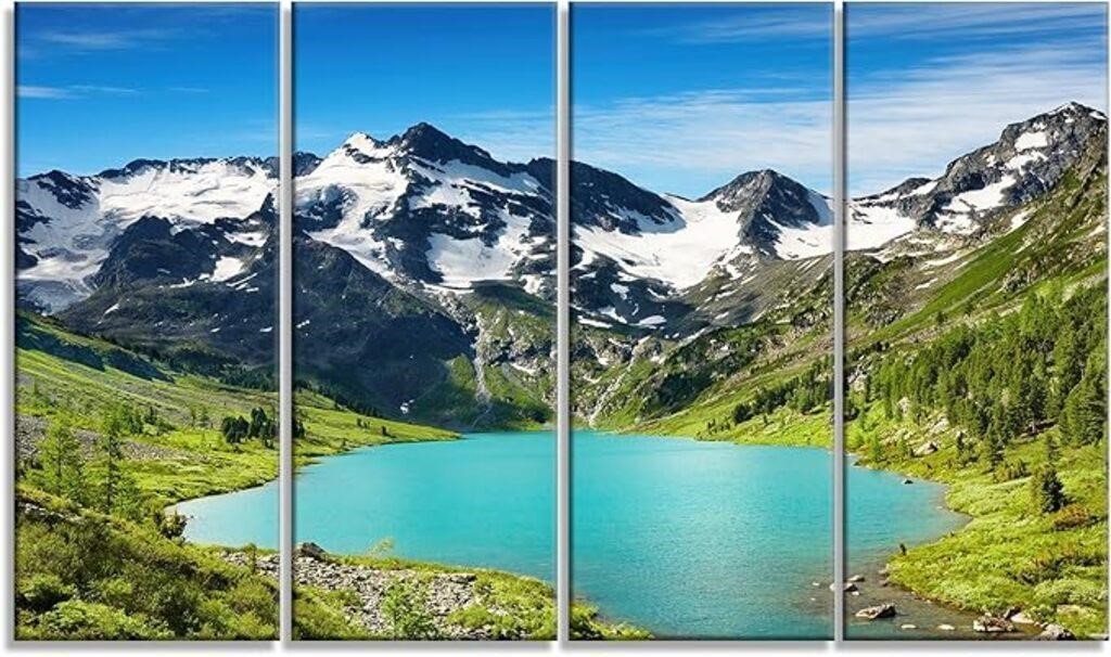 *NEW*Mountain Lake-Landscape Metal Wall Art**