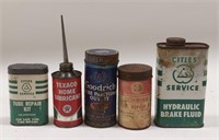 Vintage Oil Can / Tube Repair Kit Lot