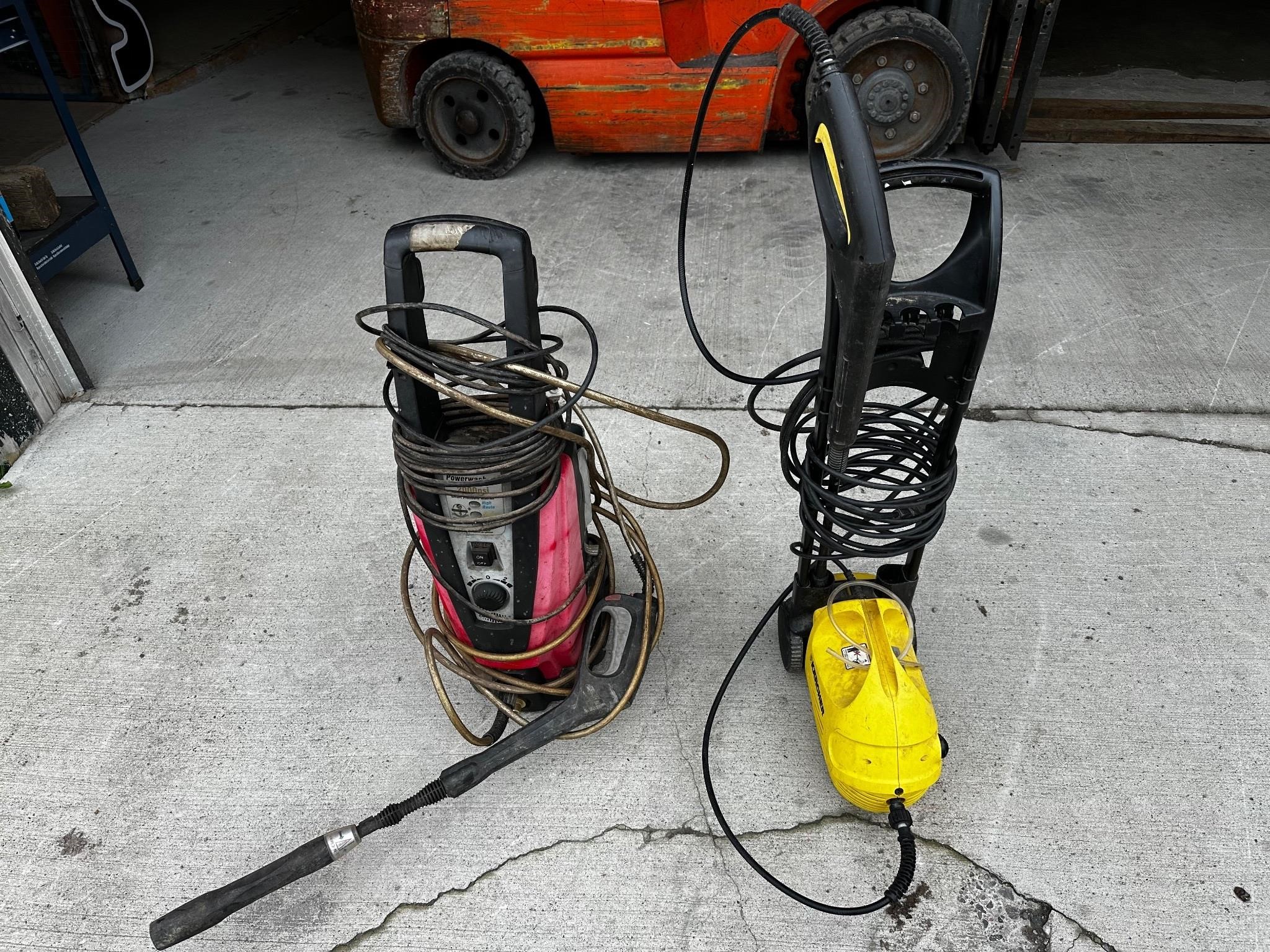 Husky & Karcher Pressure Washers