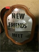 New Friends Meet Mirror - 19 x 27