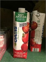4 Bottles of Apple Juice