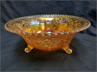 Imperial Marigold Open Rose 11" Bowl