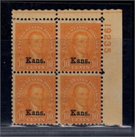 US STAMP SCOTT# 668, MNH PLATE BLOCK SCV: $525.00